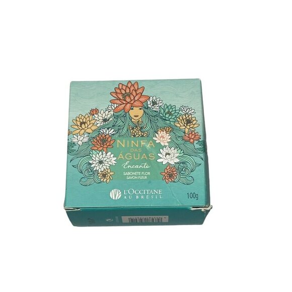 L'Occitane Au Bresil ninfa das aguas Encanto Sabonete Flor Body Soap 100g New